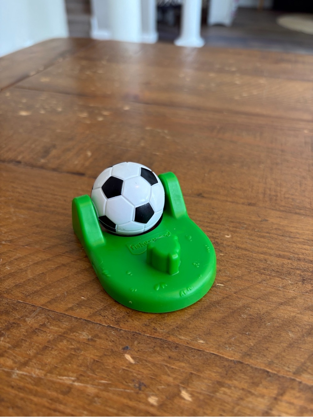 Fisher Price Little People soccer ball and grass as is
